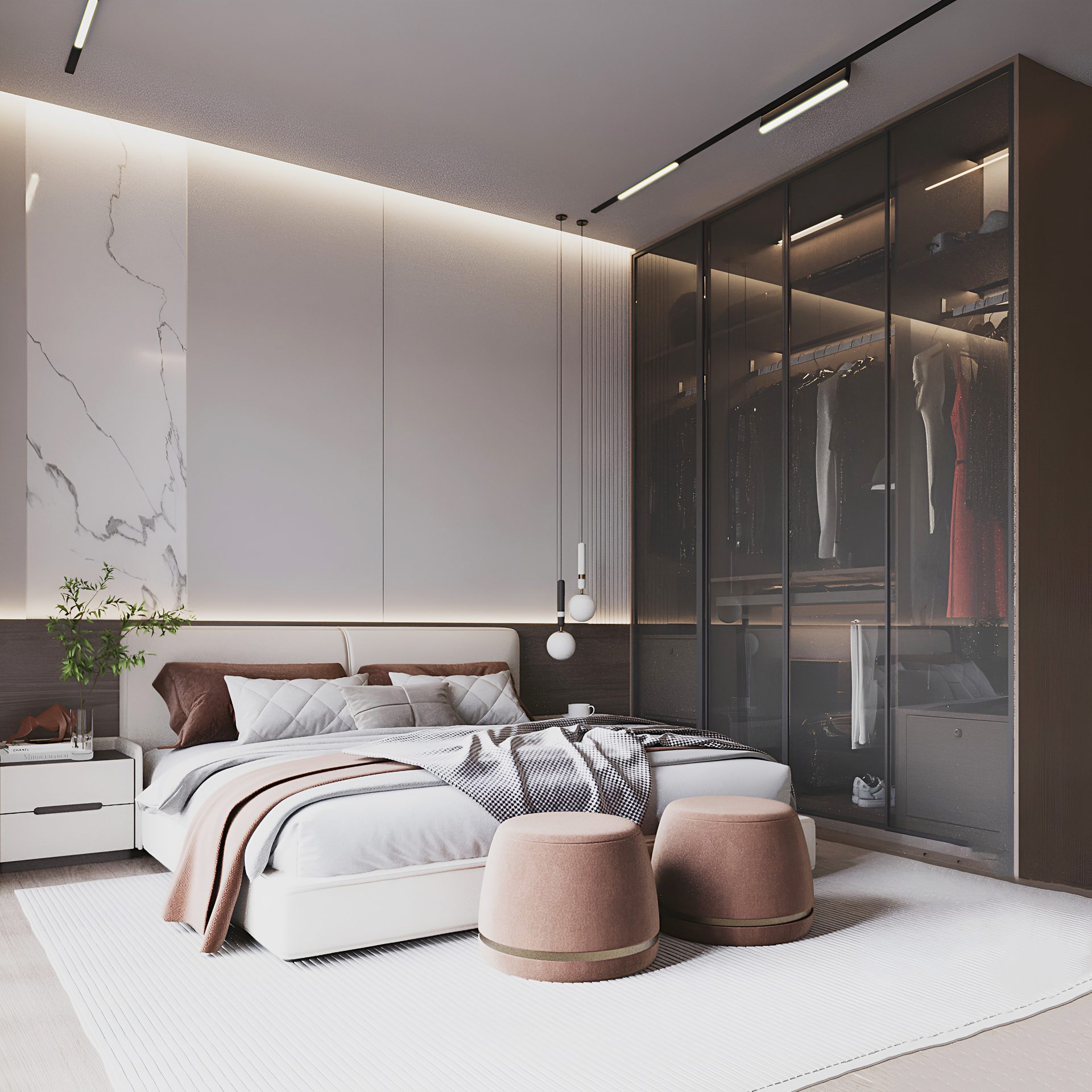 Master Bedroom Detail