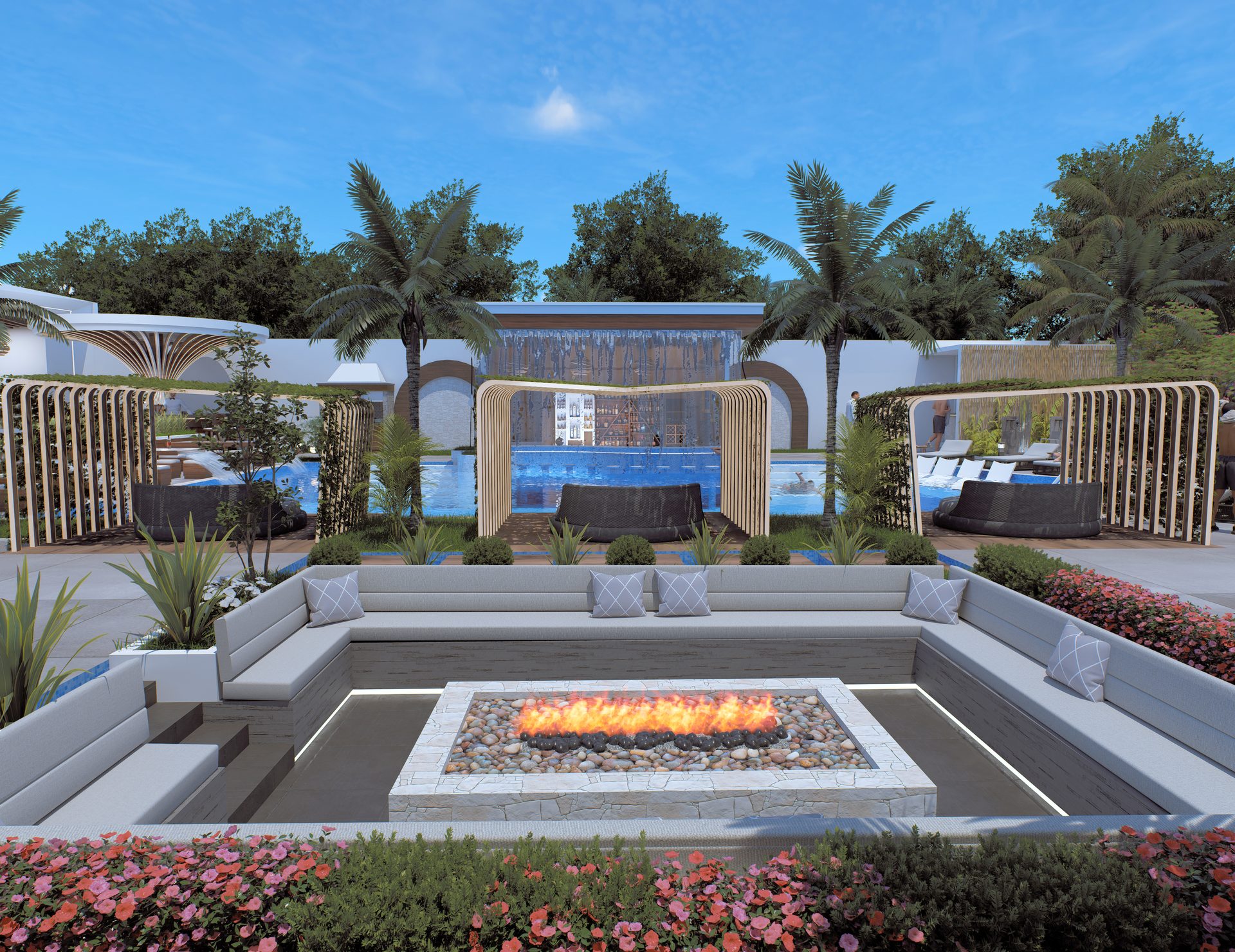 Beachfront luxury apartment managed by Metropolis Management Group, Zanzibar